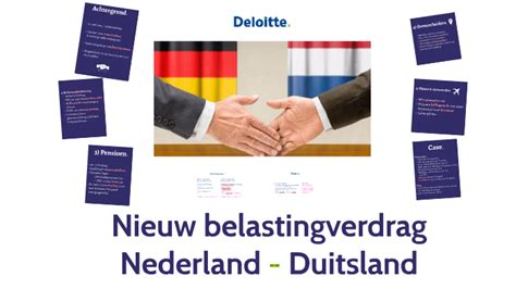 belastingverdrag nederland duitsland